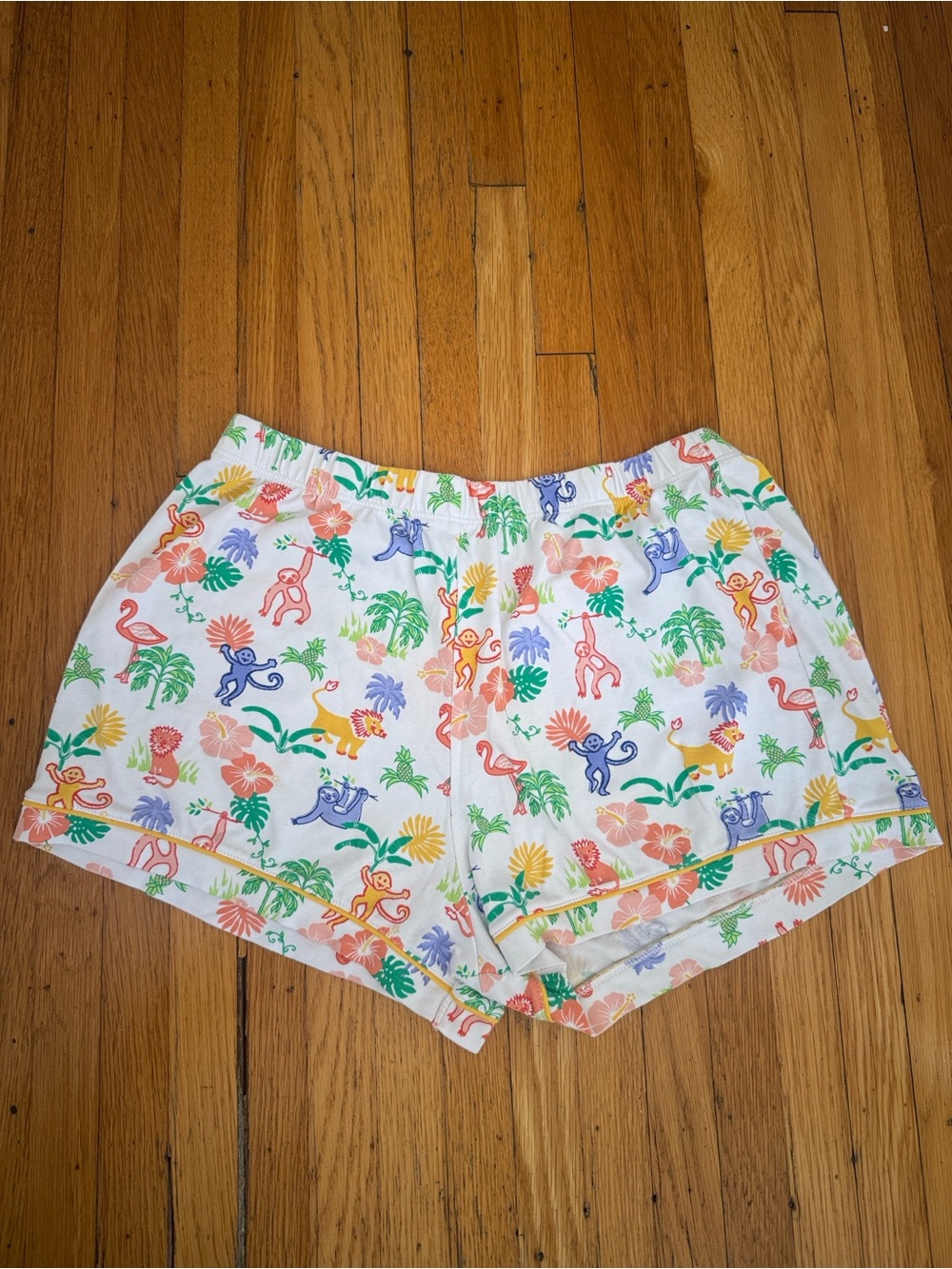 Roller Rabbit jungle party polo pajamas - Picture 6 of 11